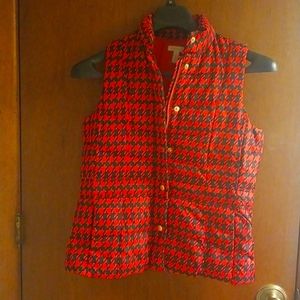 Womens Black and Red Vest size Medium